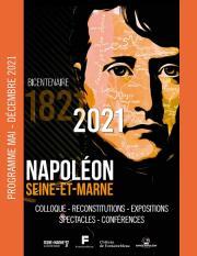 Couverture du programme du bicentenaire de la mort de Napoléon