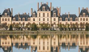 Vue extérieure du château de Fontainebleau