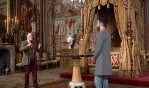 Thomas Pernette et Christophe Beyeler au château de Fontainebleau