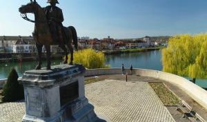 Statue de Napoléon à Montereau