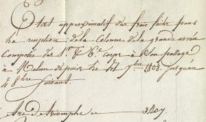 historical archival document