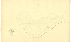 Map of the Napoleonic land registry