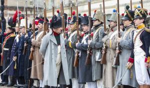 Napoléon devant ses soldats