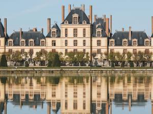 Vue extérieure du château de Fontainebleau