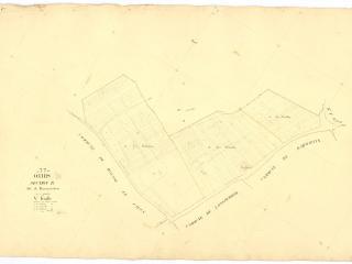 Map of the Napoleonic land registry