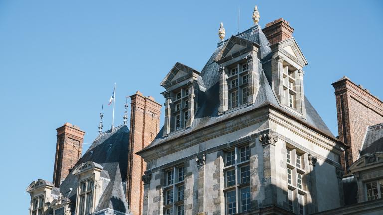Partie du château de Fontainebleau