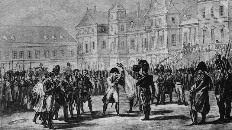 Gravure représentant Napoléon Ier